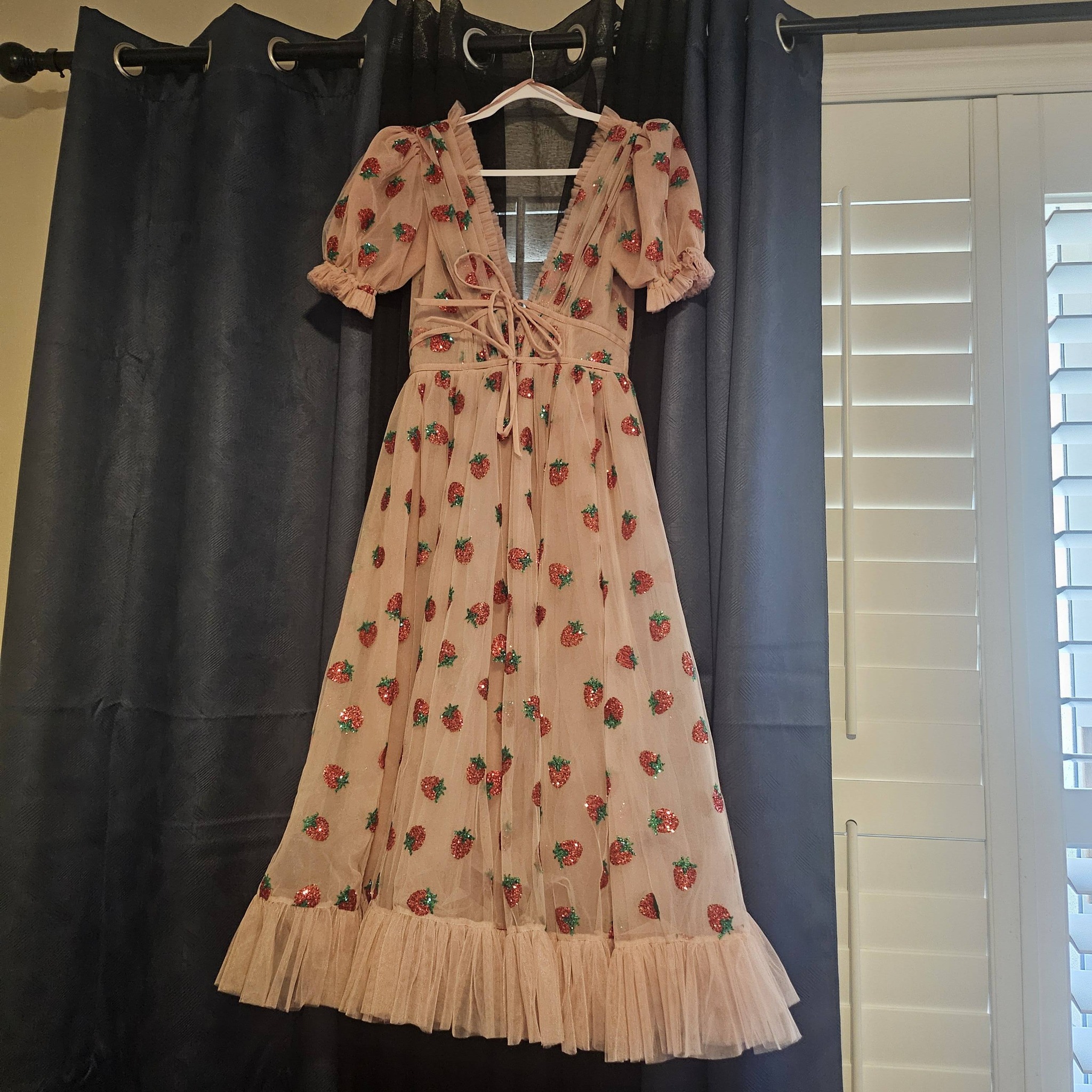 Lirika Matoshi strawberry dress for sale size S