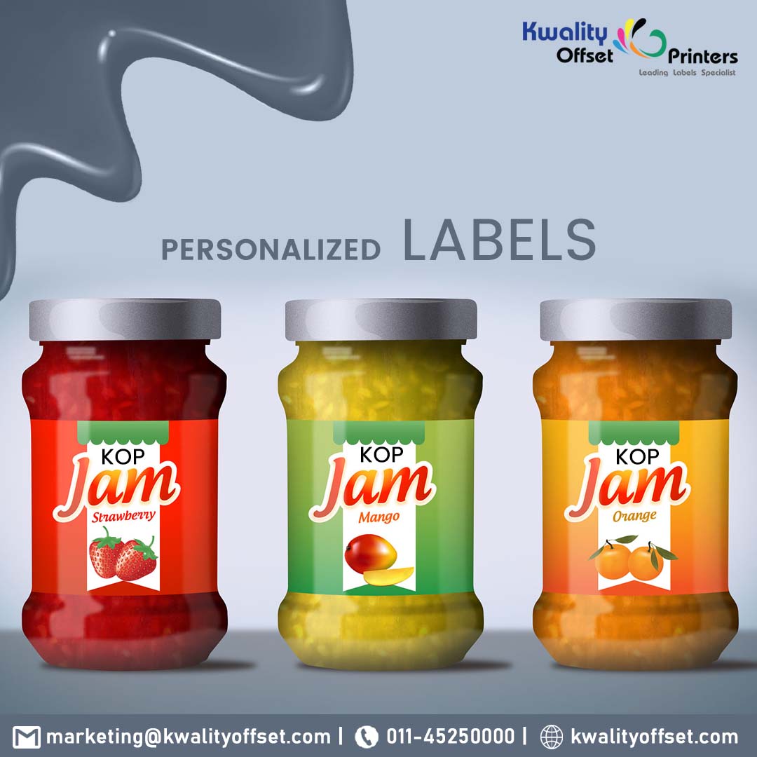 Get the Personalized Label with... - Kwality Offset Printers