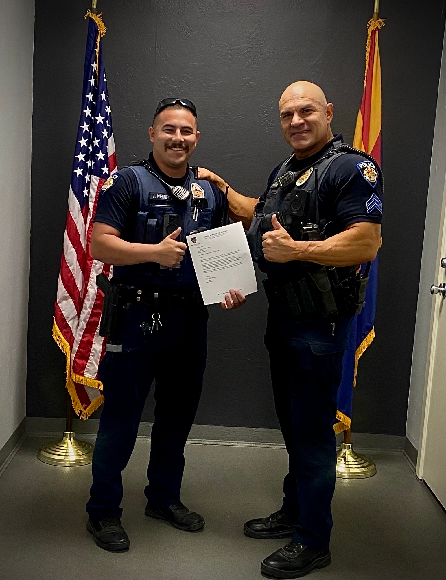 Superior - Please join us in congratulating Officer Wernett in ...