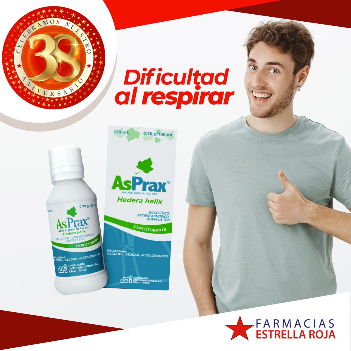 Asprax brinda un alivio natural... - Farmacias Estrella Roja | Facebook