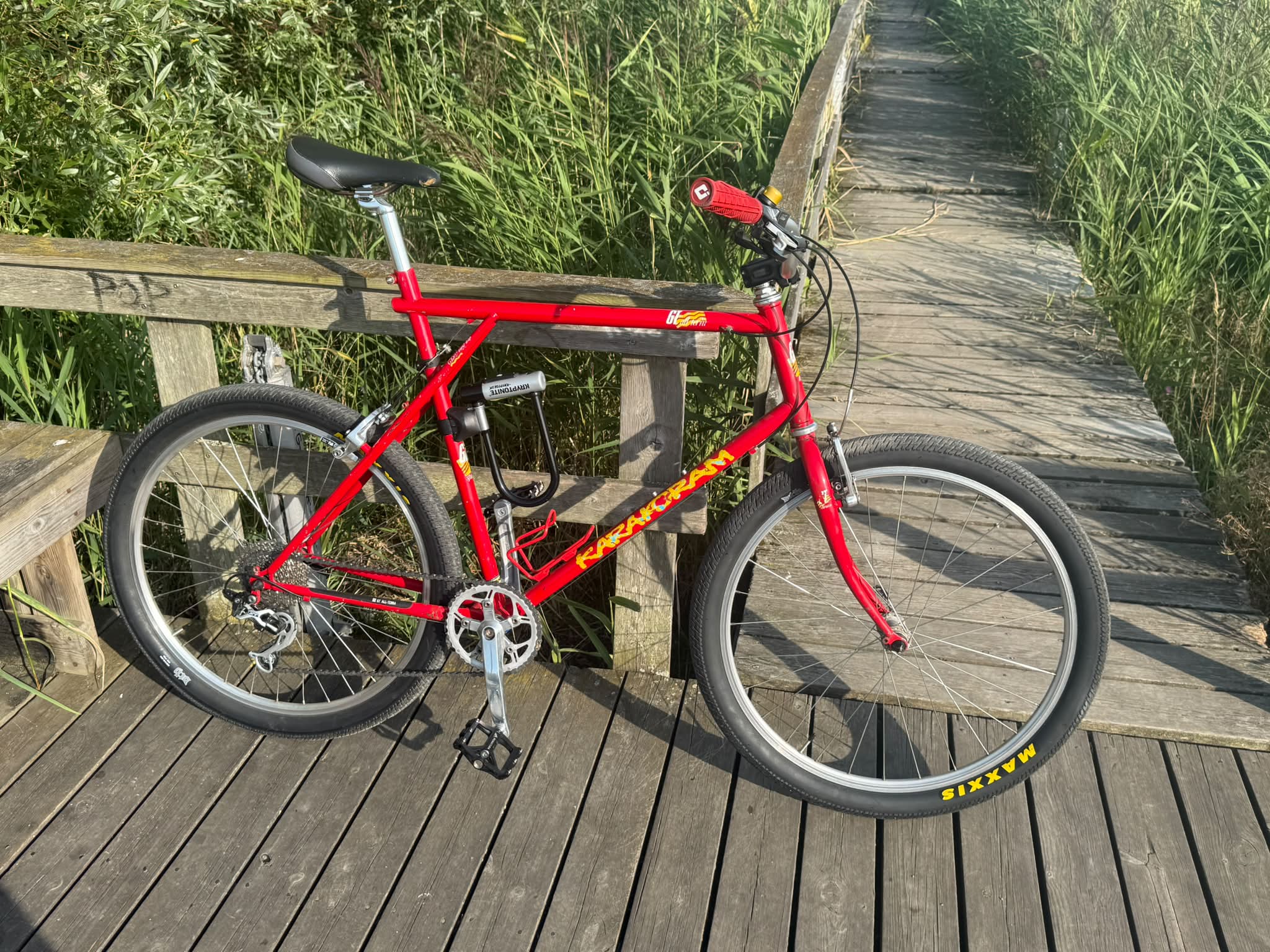 1989 GT Karakoram mountain bike build specs and photos