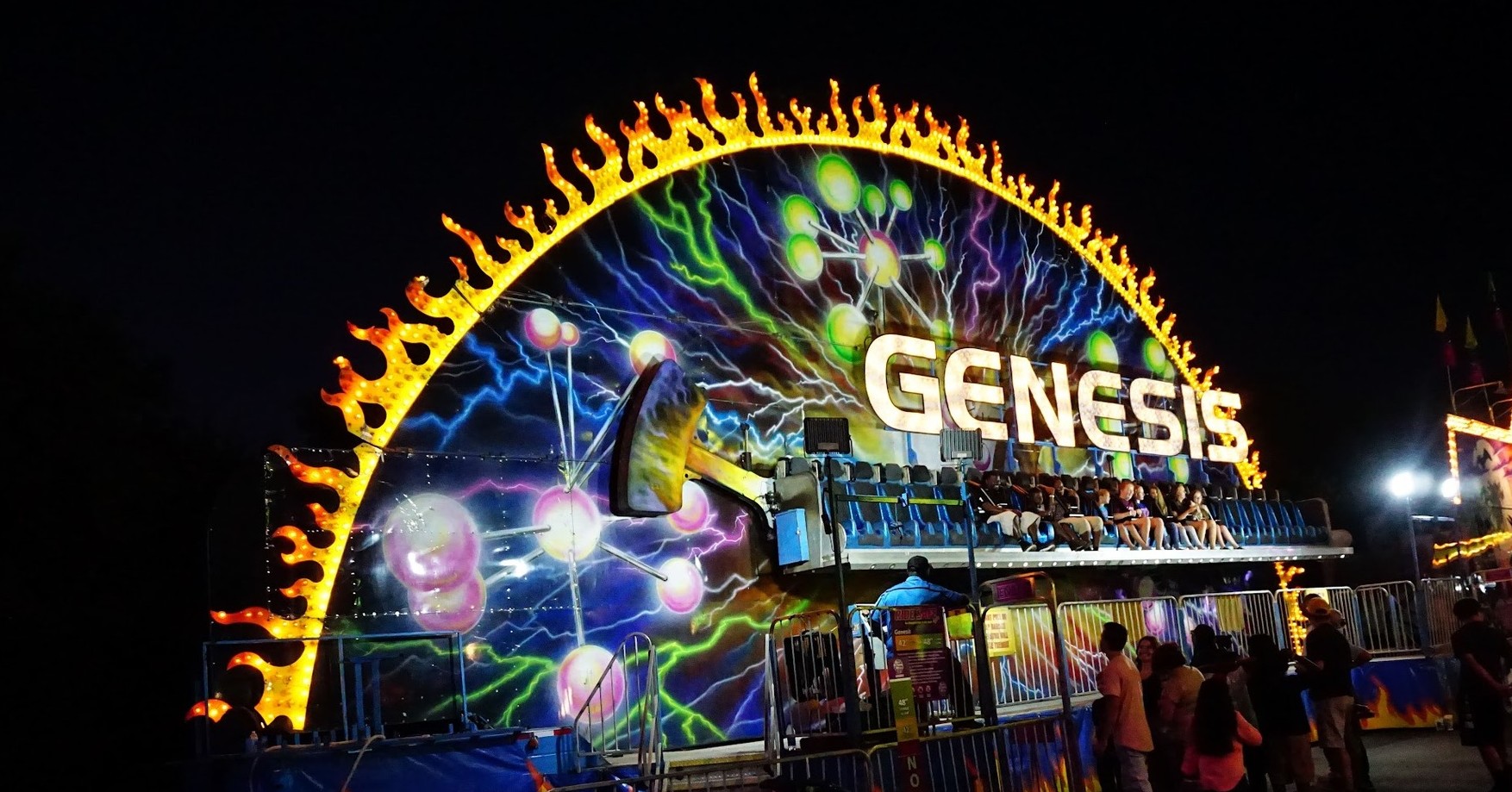 The lights are on and the party’s... - Alabama State Fair