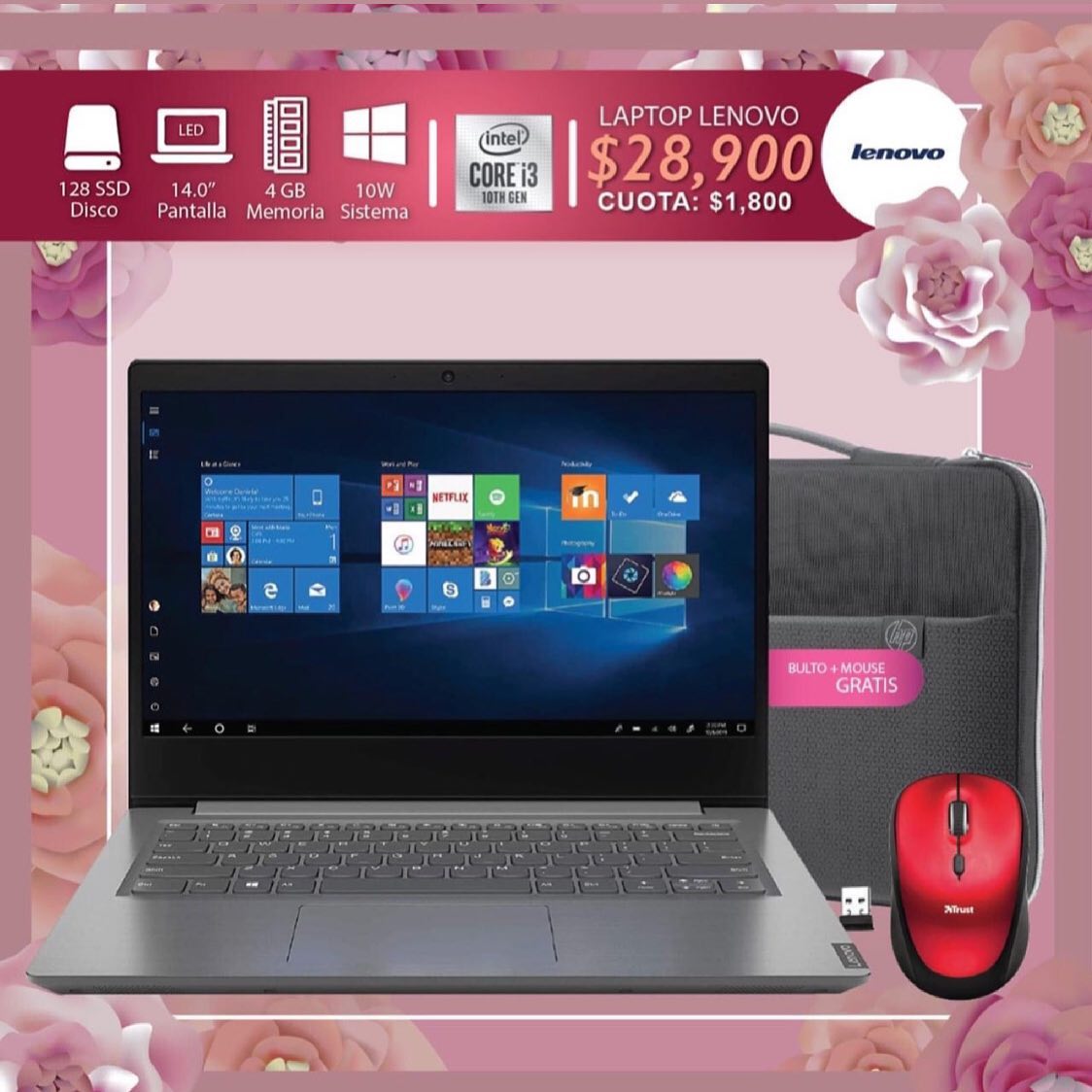 OAS Computer - Especial para Mamá, Laptop Lenovo con Bolso... | Facebook