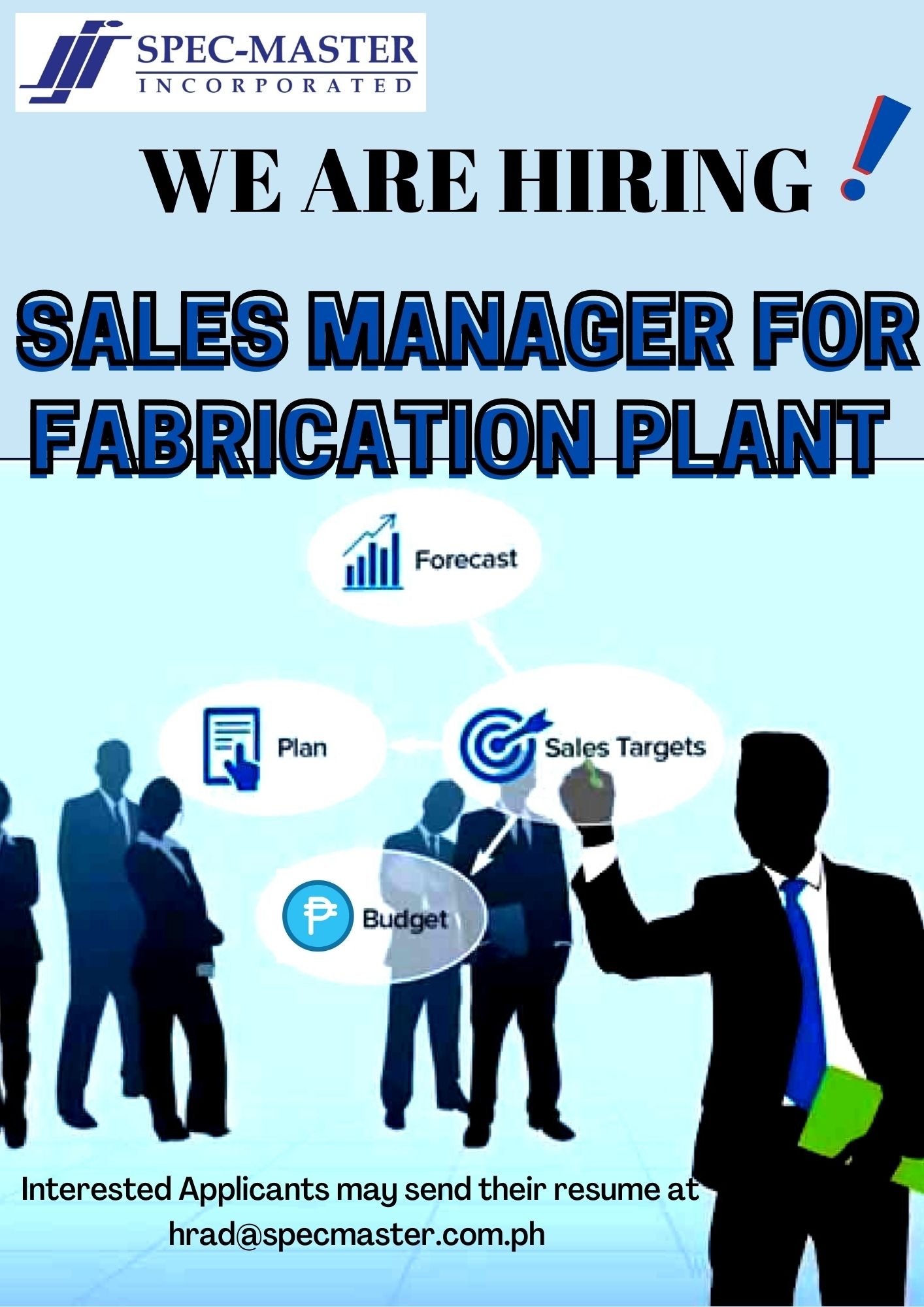 WE ARE HIRING! SALES MANAGER... - Spec-Master, Incorporated