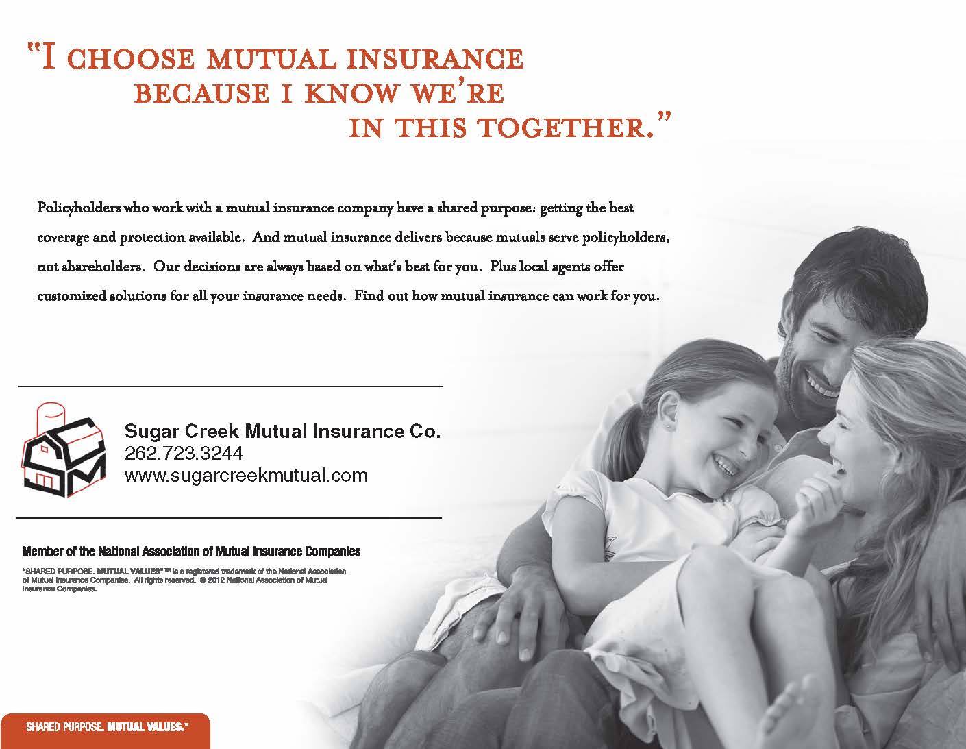 Sugar Creek Mutual Insurance Company | Elkhorn WI