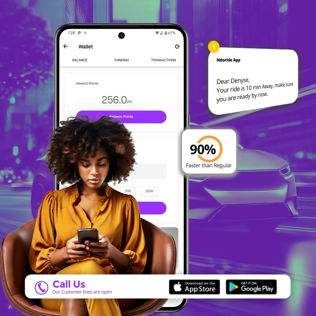 Ndoride - We are back at your service. Download our mobile app from app ...