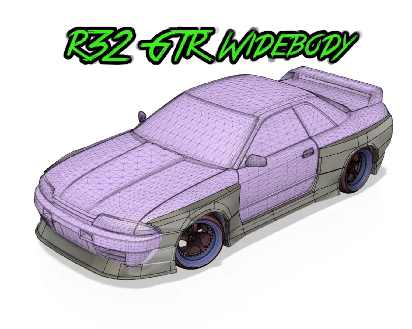 Scale Model JAM - New to Cults! The R32 Widebody kit has...