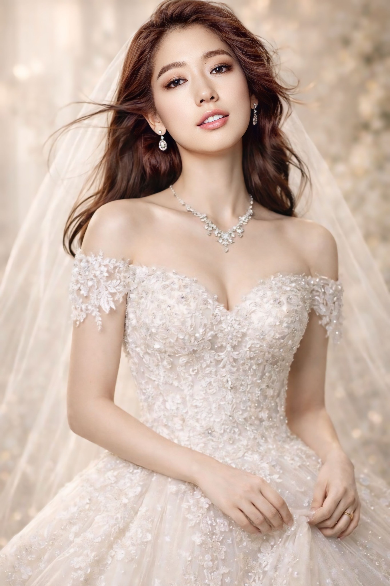 A calm, mature beauty with irresistible charm.