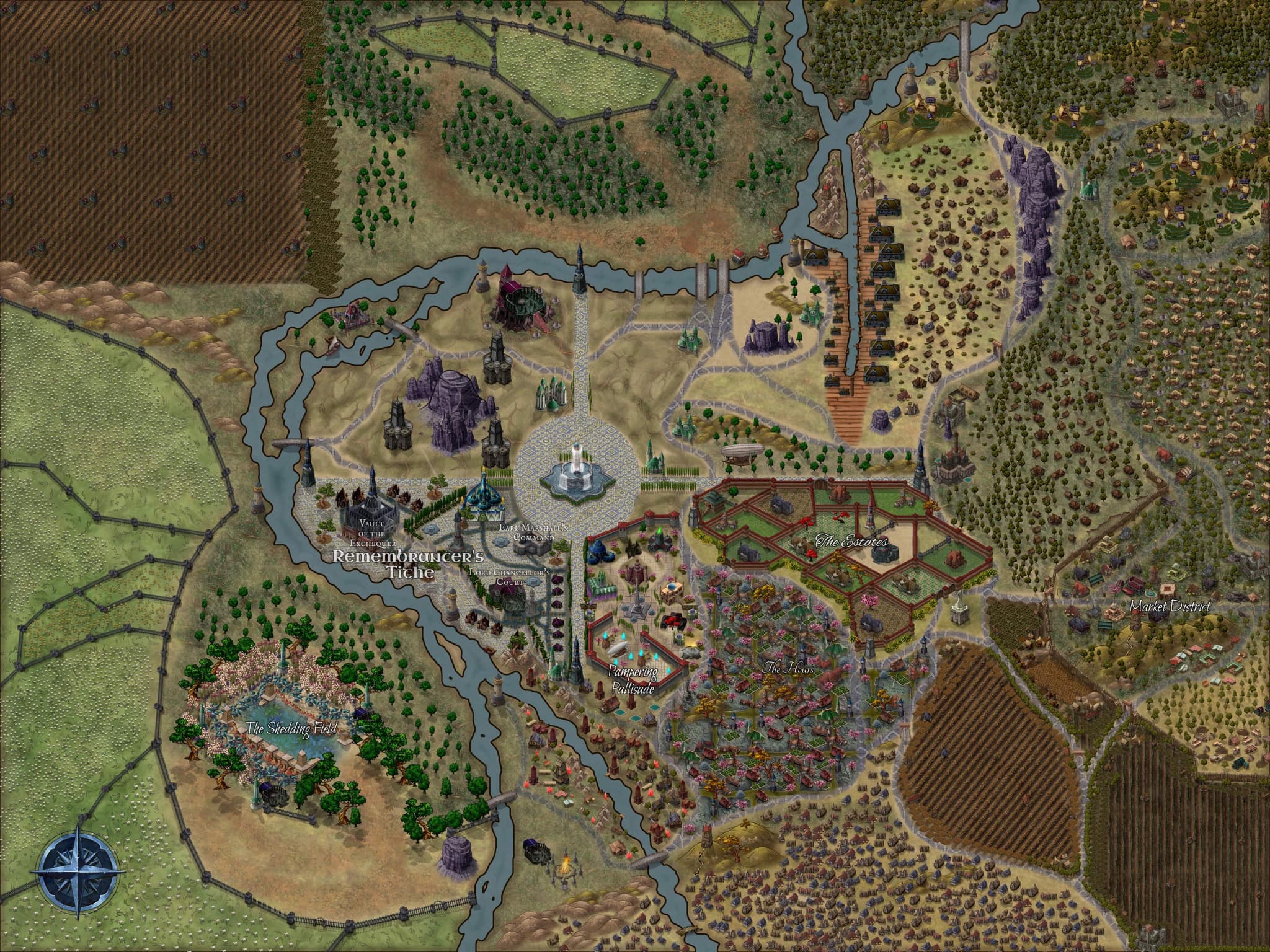GuardaManger - A little update on a WIP map. It’s Meowica, the largest ...