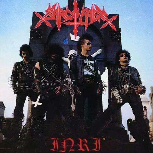 First album by the band Sarcófago!! I.N.R.I. (1987) 😈