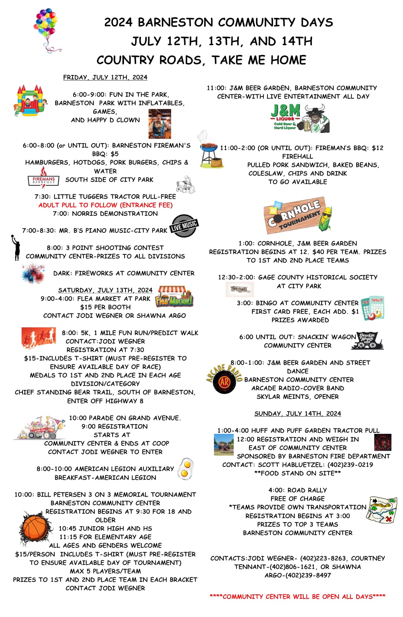 Barneston Community Days | Barneston NE
