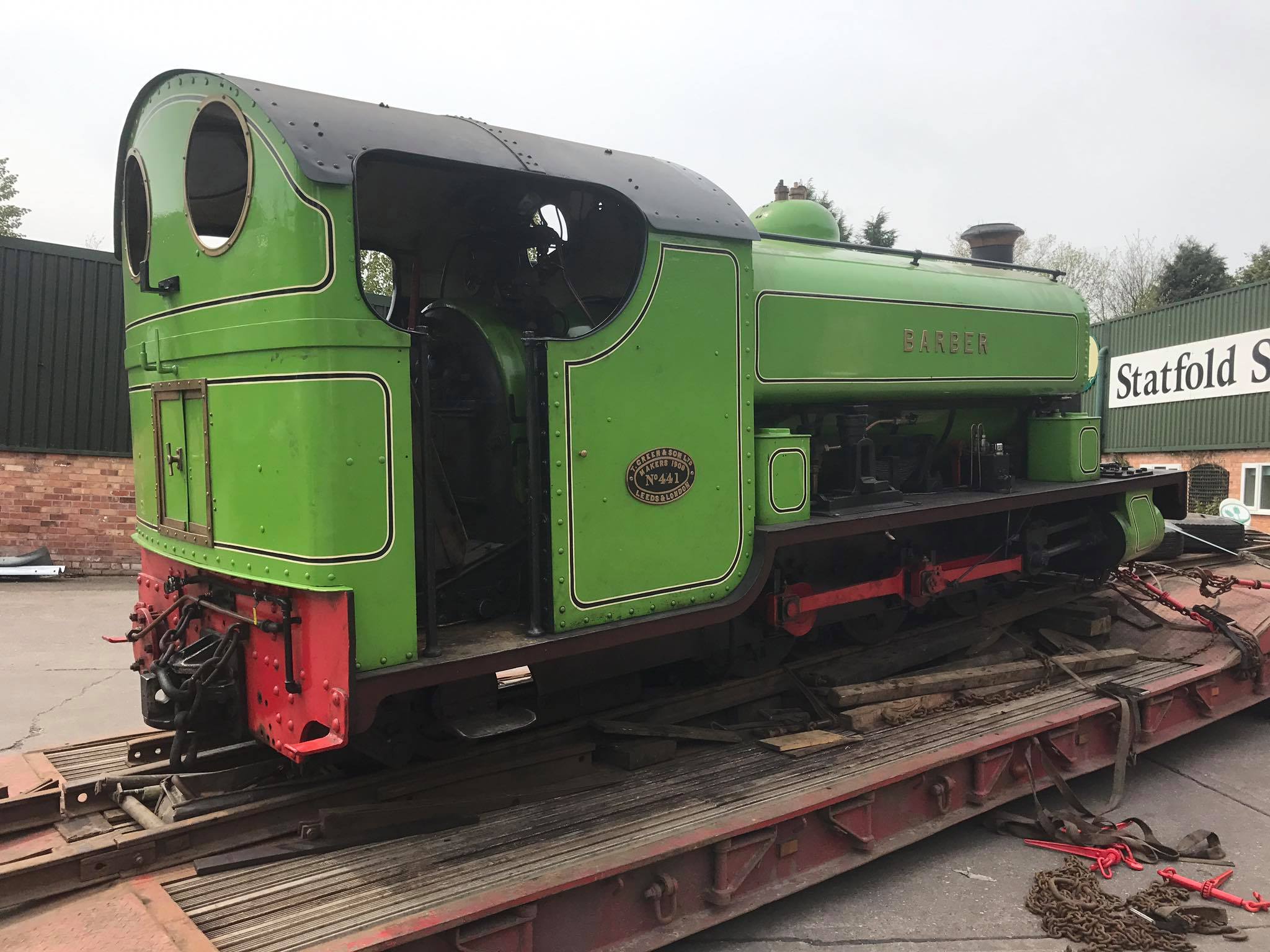 Statfold Engineering Ltd - Another engine that's come in for some work ...