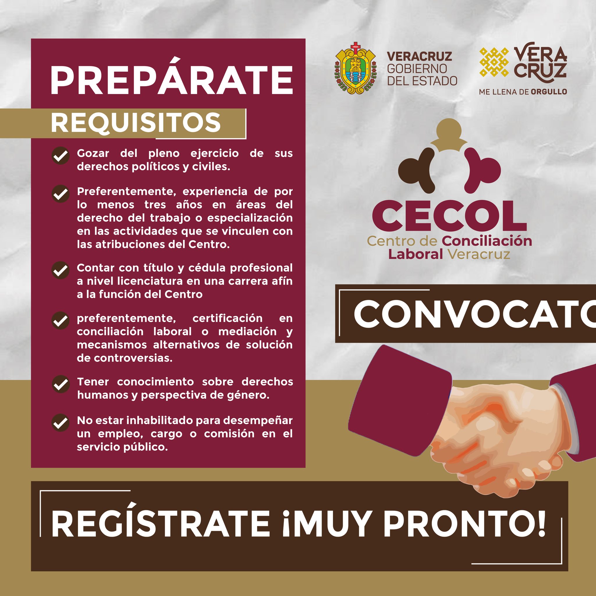 Mantente al tanto para más detalles y sé parte de esta oportunidad ...