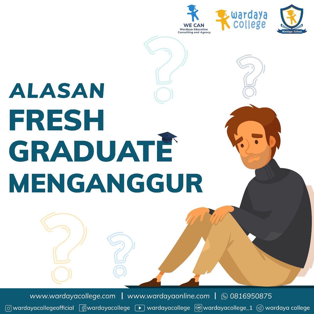 Wardaya College - Menganggur setelah lulus kuliah cukup... | Facebook