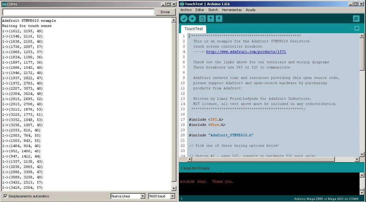 Arduino DMX 512 Tester and Controller