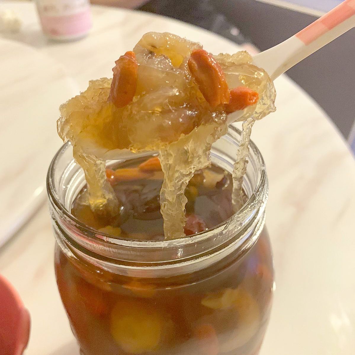 謝謝客人回相支持💕 鮮龍眼杞子冰糖燉燕窩 👉🏻立即訂購：... - Natural Gift 即食燉品專門店