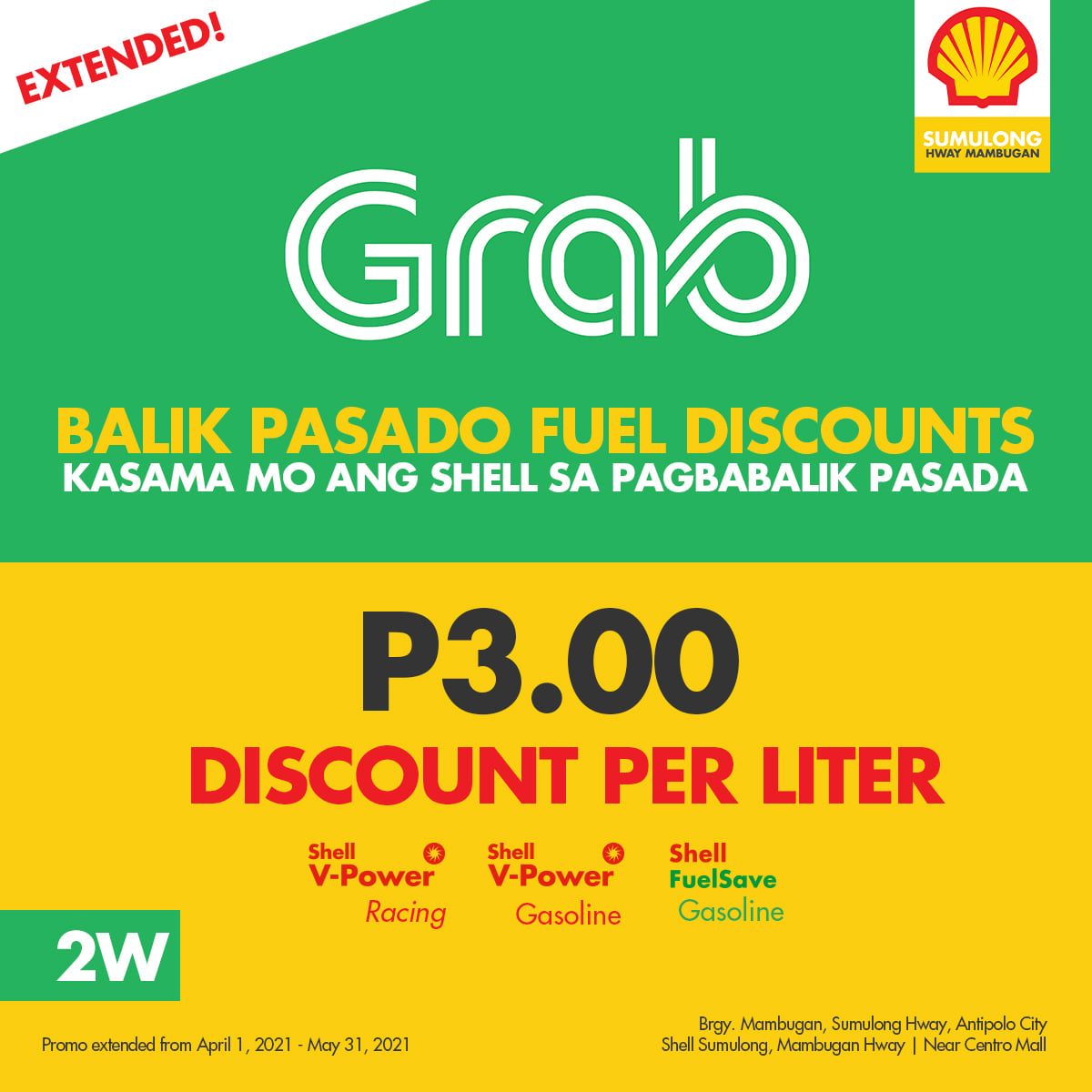 Shell Sumulong Hwy Mambugan - Extended para sa ating mga Ka TNVS ...