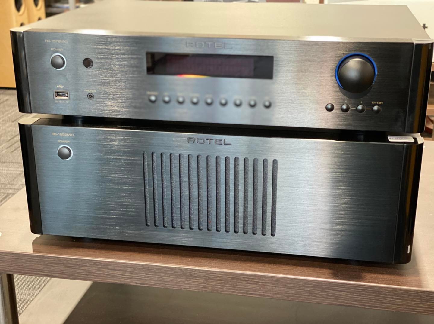 Eastern Hi Fi LTD - Rotel RC-1572 MkII and RB-1552 MkII, a great ...