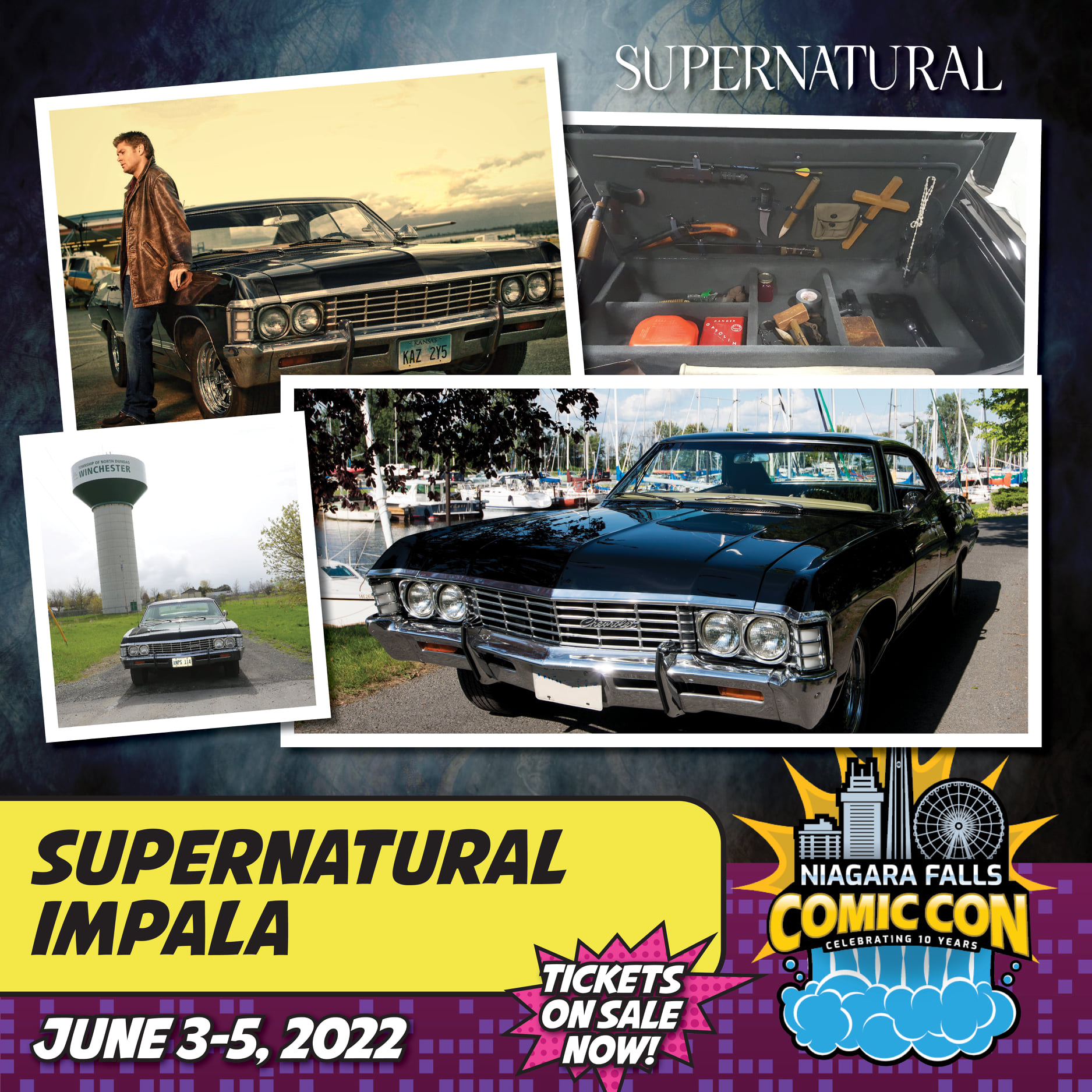 Supernatural's 1967 Chevrolet Impala at Niagara Falls Comic Con