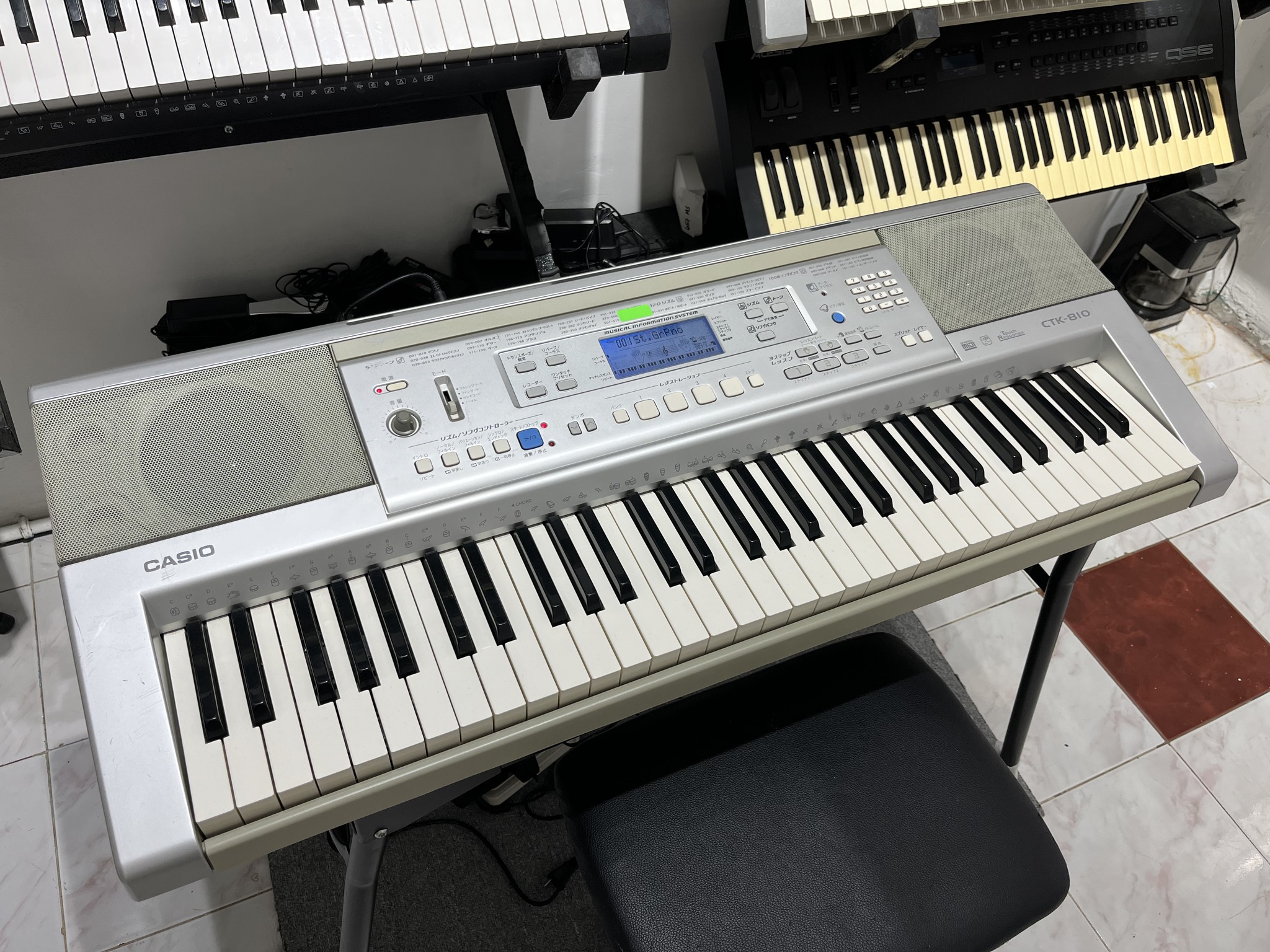 CASIO 電子キーボード CTK-810 61鍵盤 Casio CTK810 61-Key Portable