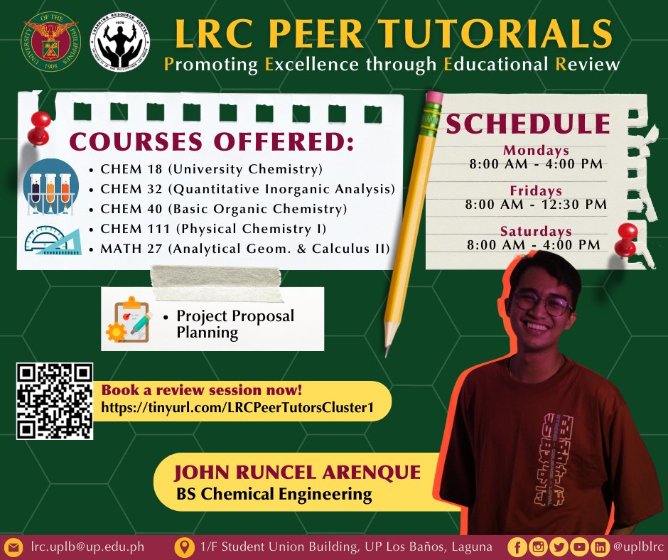Need help in your subjects... - UPLB Learning Resource Center | Facebook