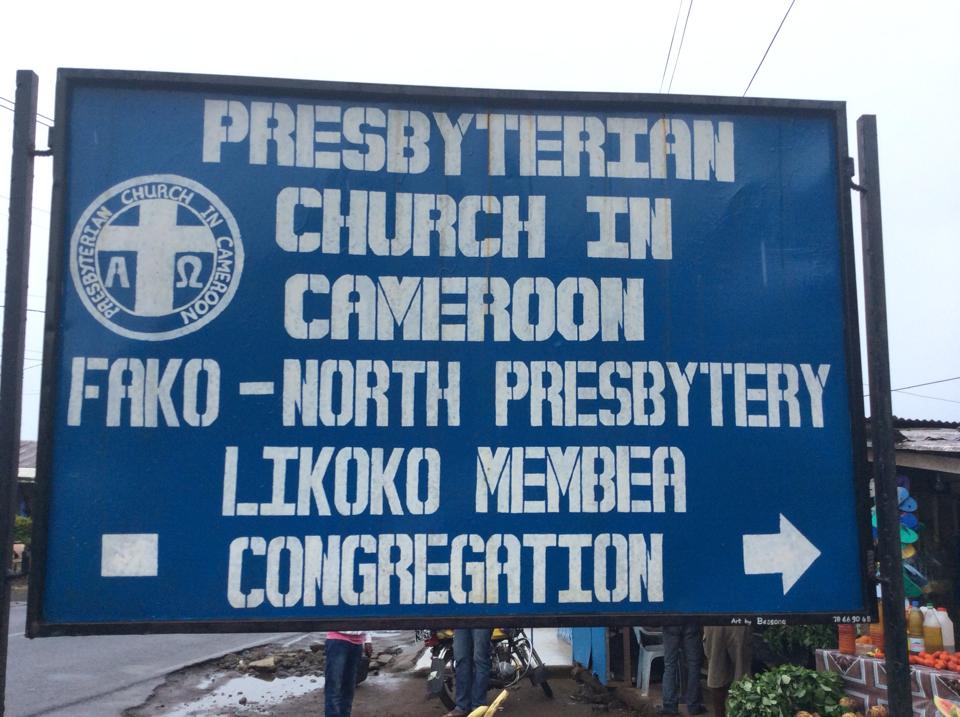 AT THE 20th ANNIVERSARY OF CBS RADIO BUEA. This is how we welcomed our ...