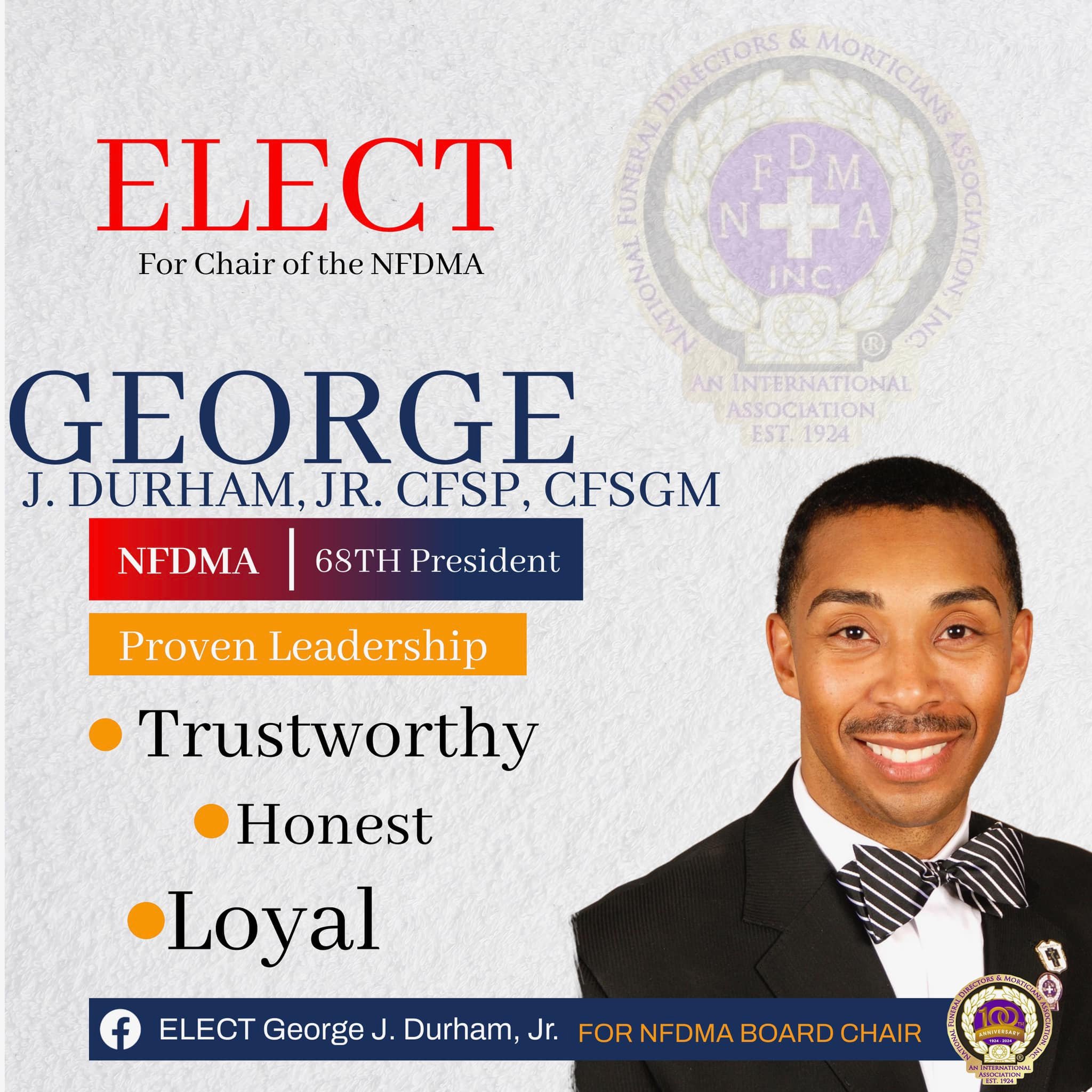 George J. Durham, Jr., CFSP, CFSGM-68th International President added a ...