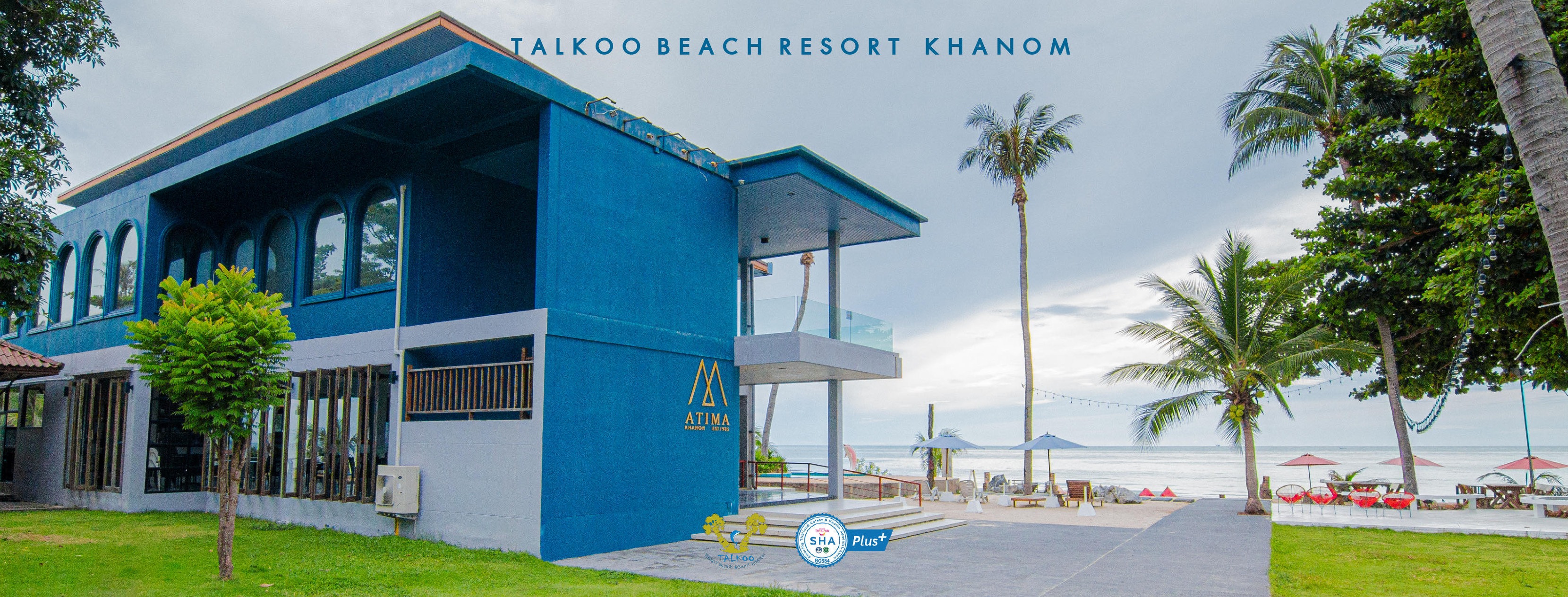 Happy resort at... - Happy resort at Khanom, Thailand.