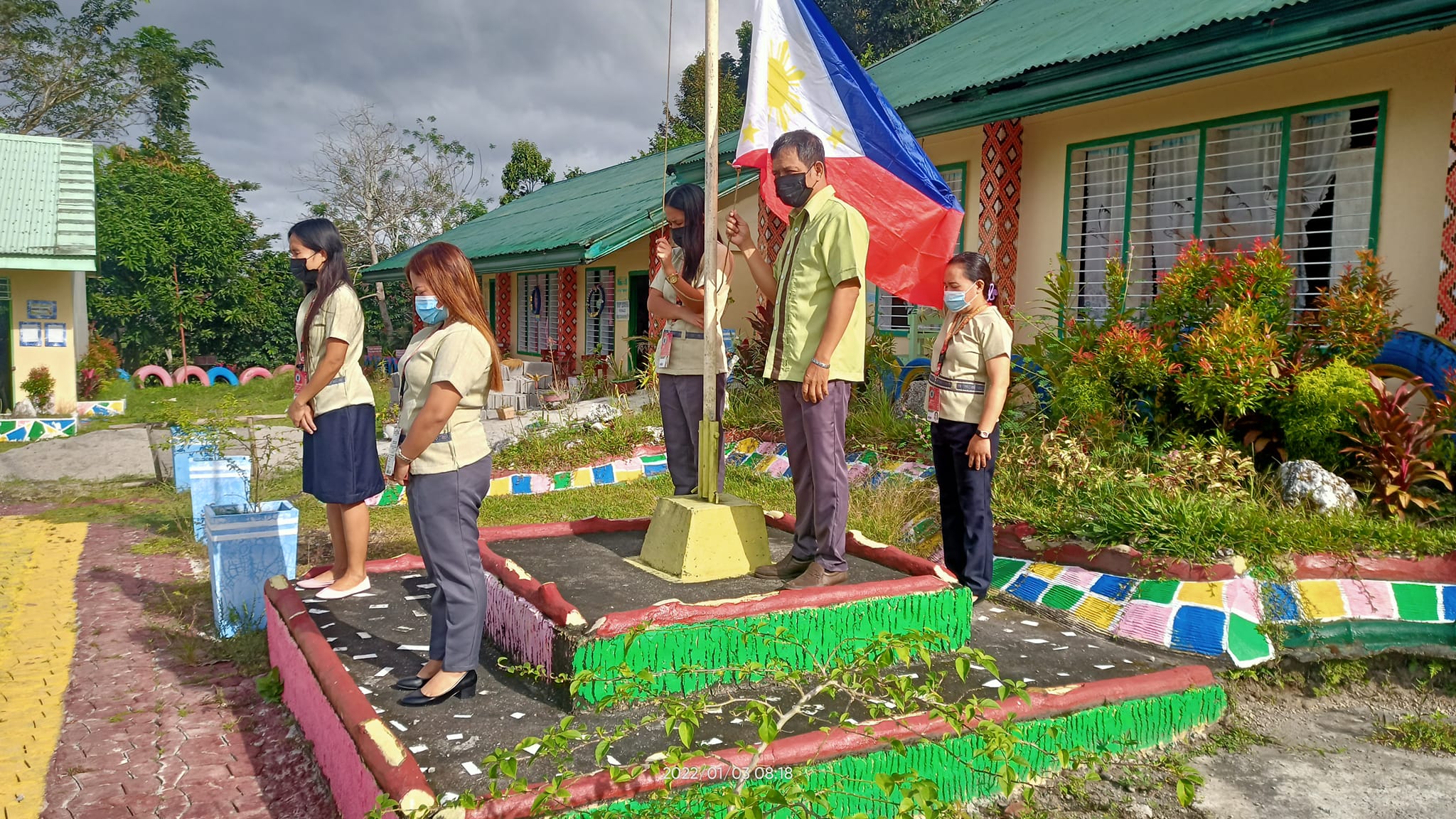 First Flag Raising Ceremony in 2022 - ของหวานที่ทุกคนชอบ | Facebook