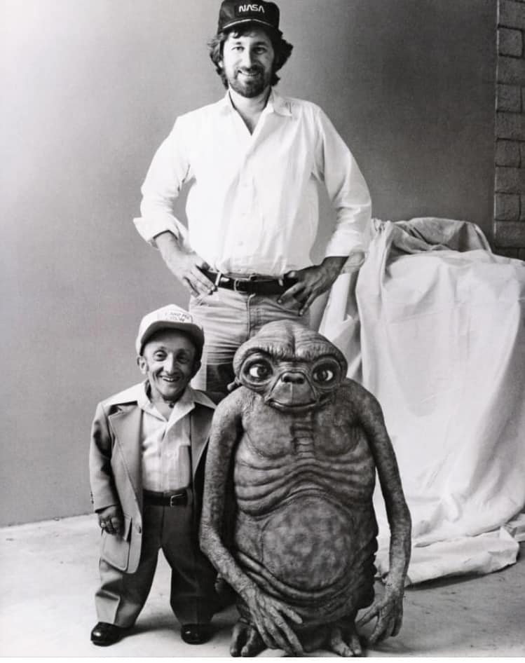 Weird, Fantastic, Beautiful and Odd | Steven Spielberg with actor Pat ...