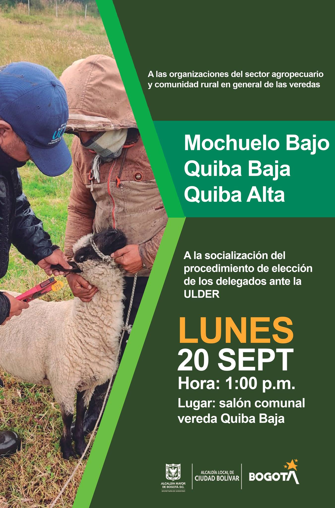 Se invita a las... - Alcaldía Local de Ciudad Bolívar