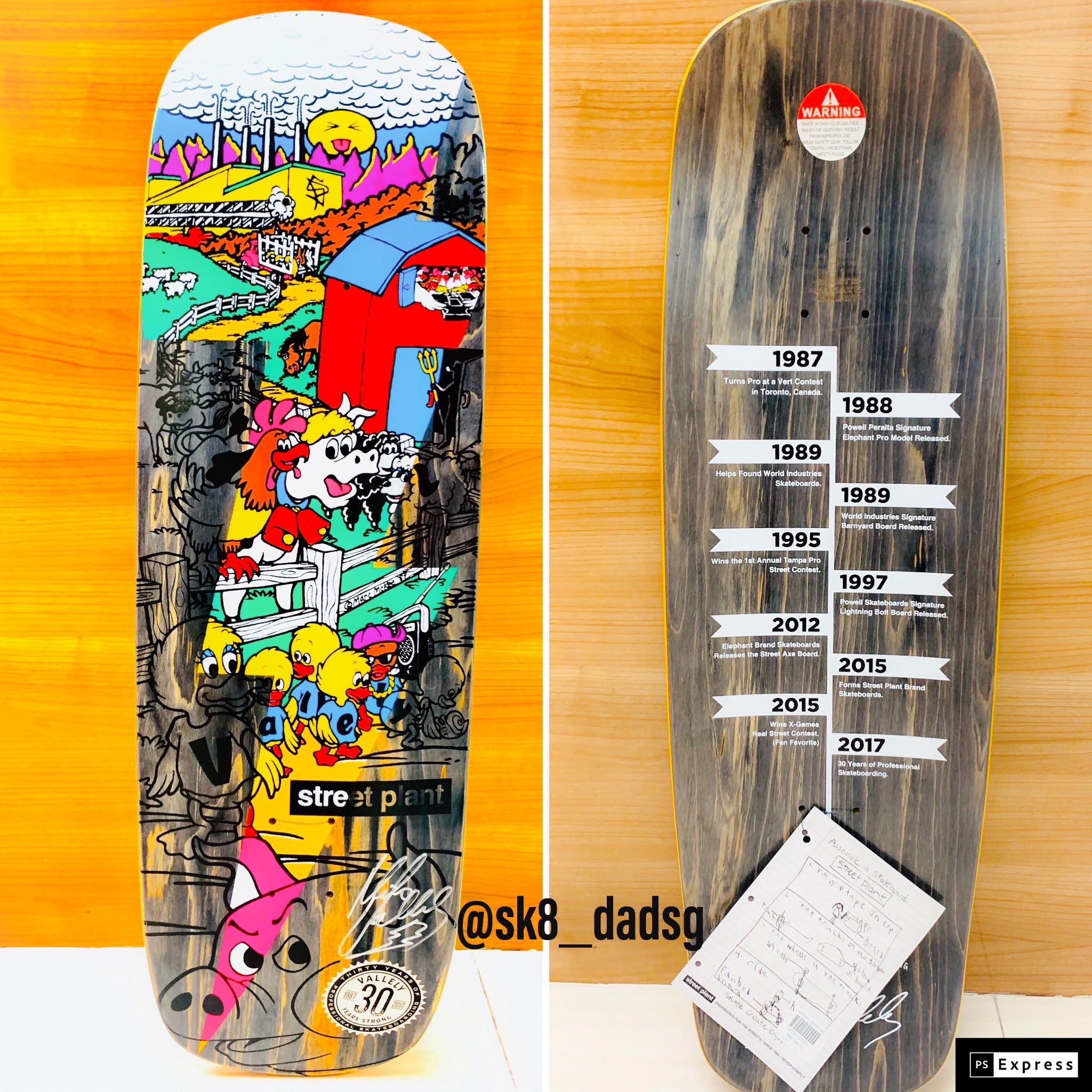 To Commemorate 30 Years of Professional Skateboarding, Street