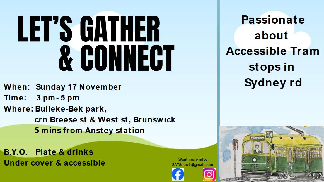 Sydney Road Accessible Tram Stops Campaign | Melbourne VIC