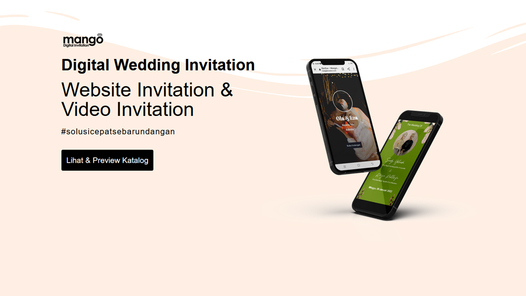 Mango Digital Invitation