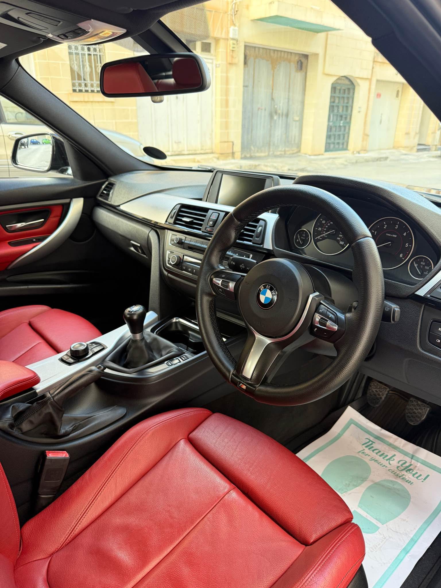 Bmw F30 320d Msport 2013 Manual 103k Miles Red leather seats Spare