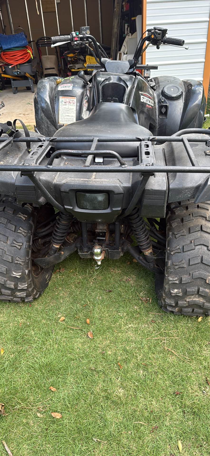 Aluminum Radiator For Yamaha Grizzly 660 YFM660F YFM66F 4x4 2002-2008