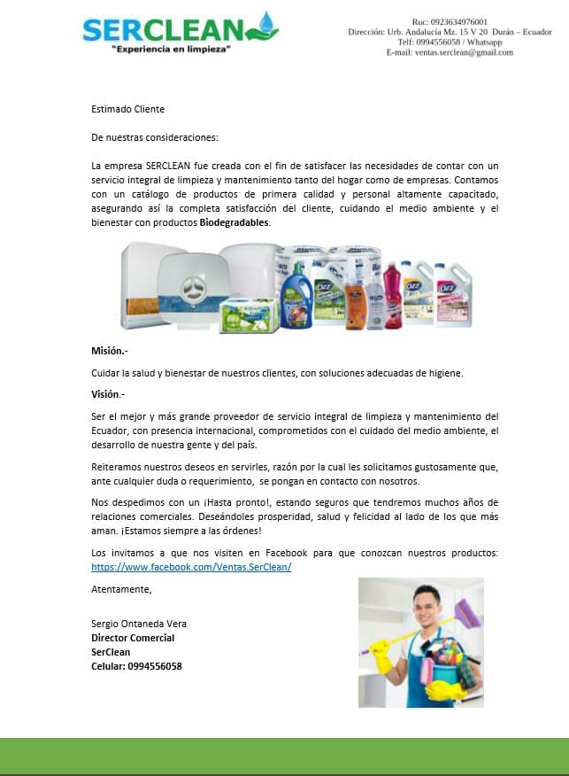 SerClean - Home