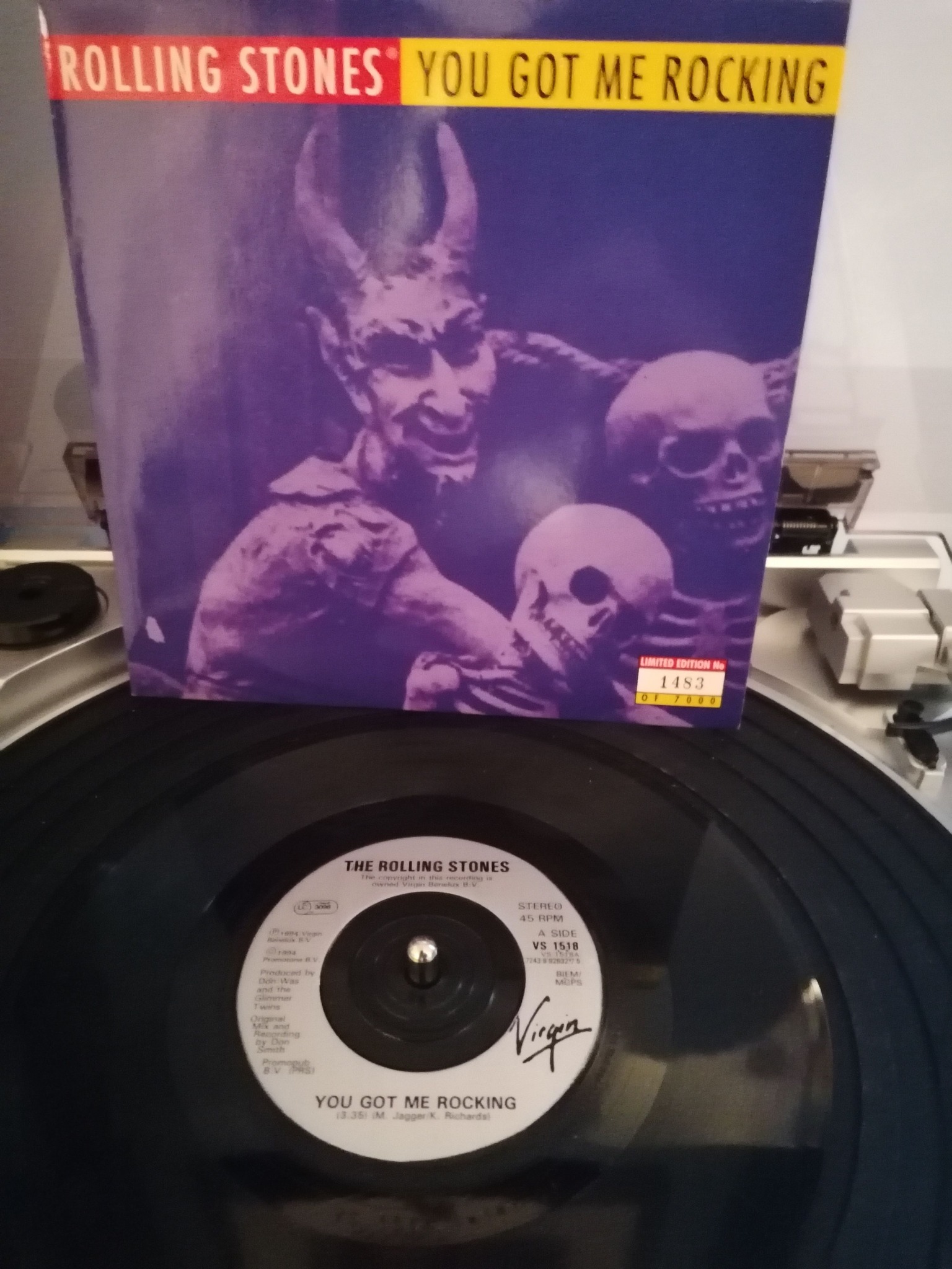 The Rolling Stones. You Got Me Rocking. Limited edition 7000. What 