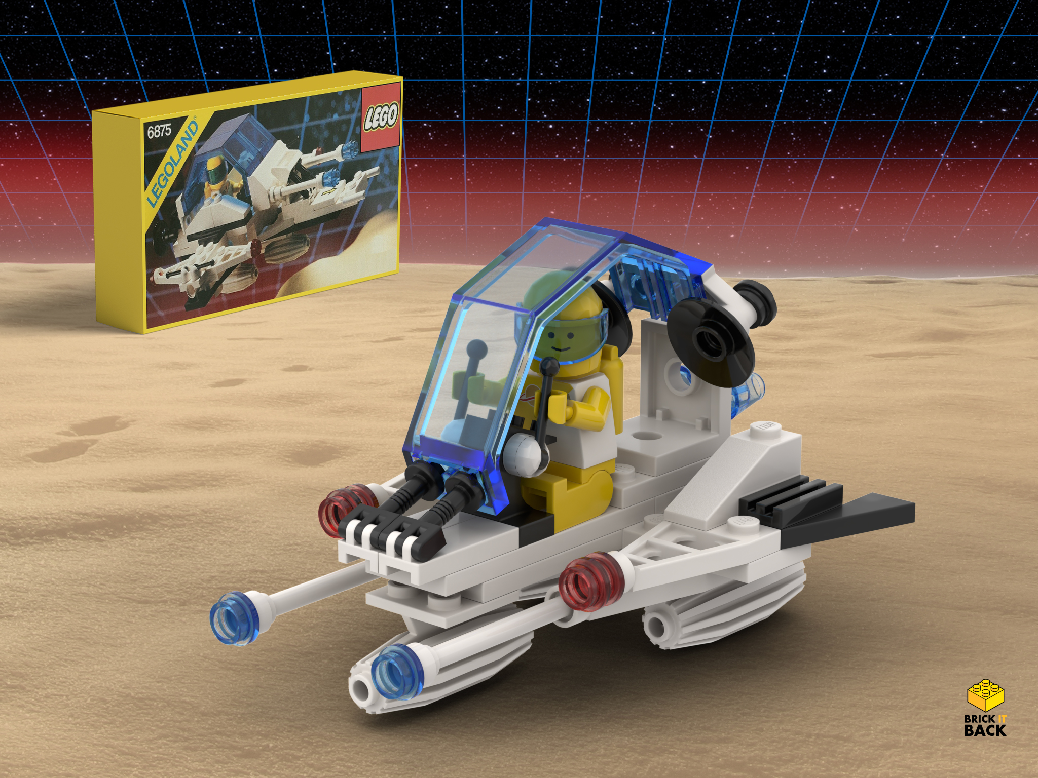 Hovercraft (6875) is a Futuron series set released in 1988