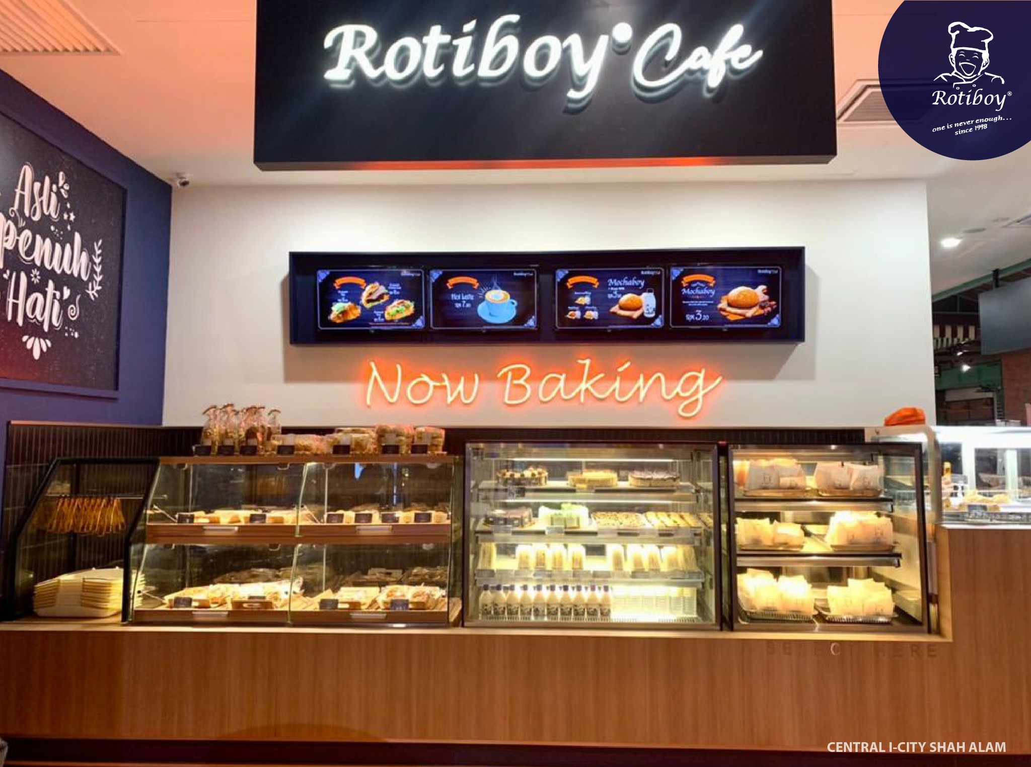 Kafe Rotiboy pertama di Central Icity... - Rotiboy Malaysia