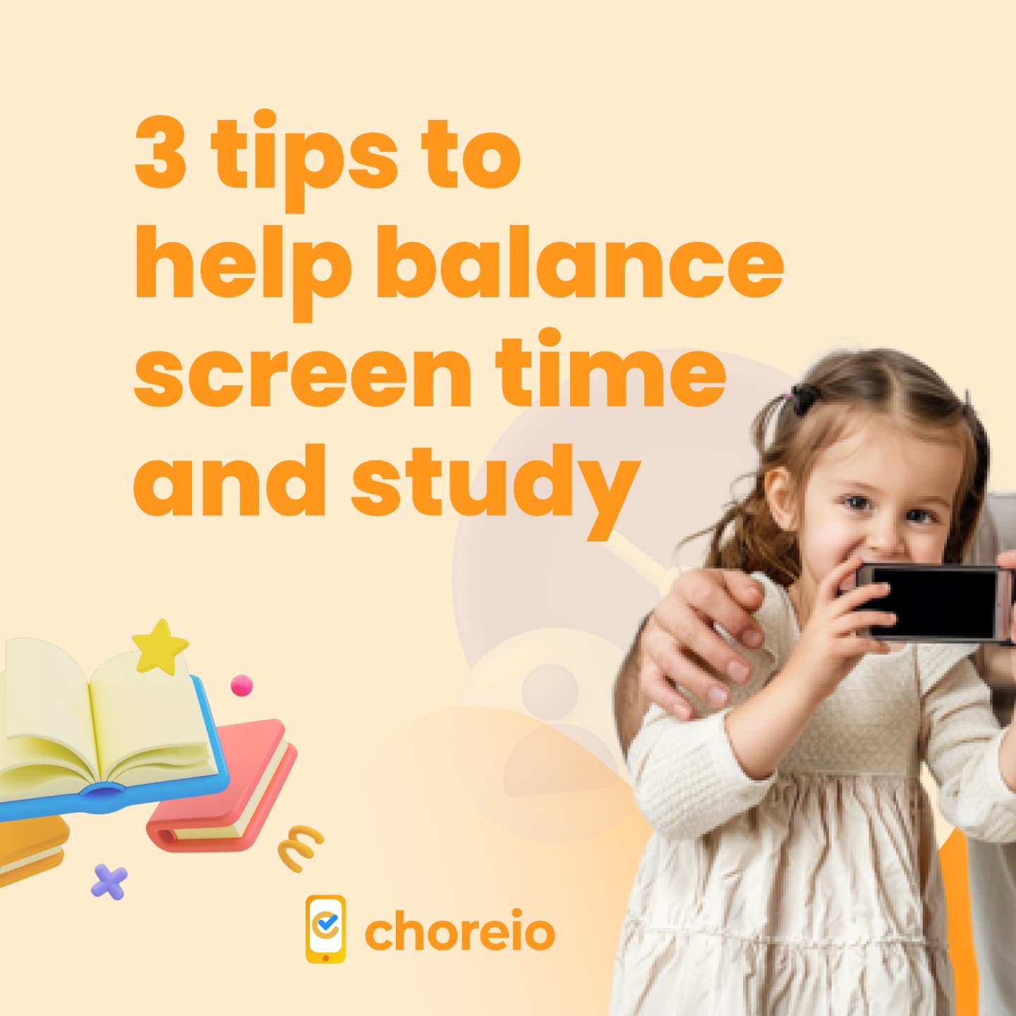 Choreio - Struggling to balance screen time and study...