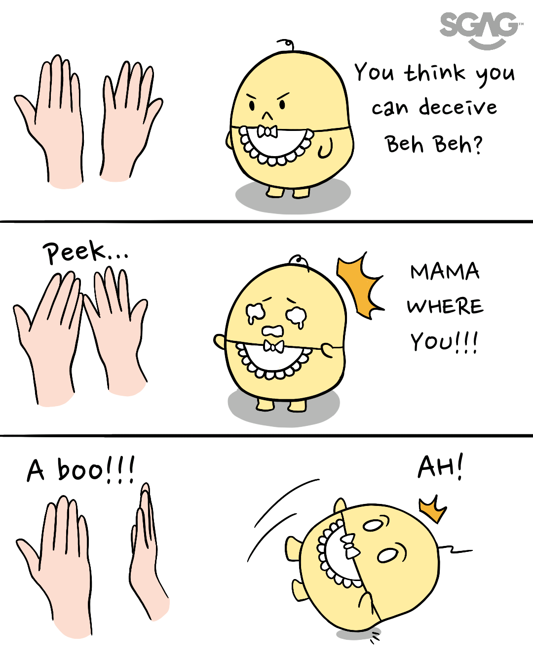 SGAG - #behbeh is strong | Facebook