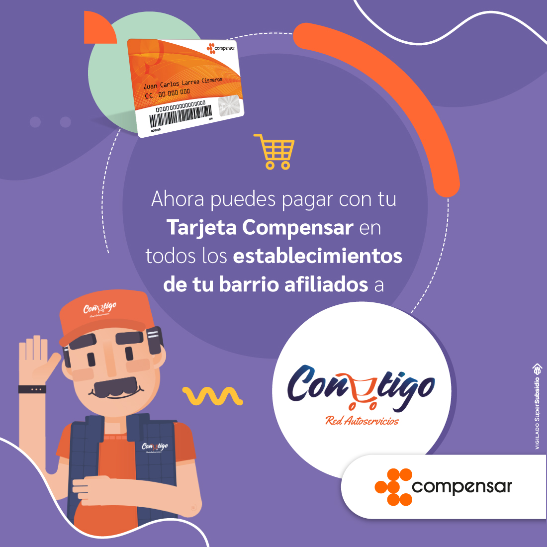 Compensar - #DescubreCompensar Paga en los establecimientos de tu ...