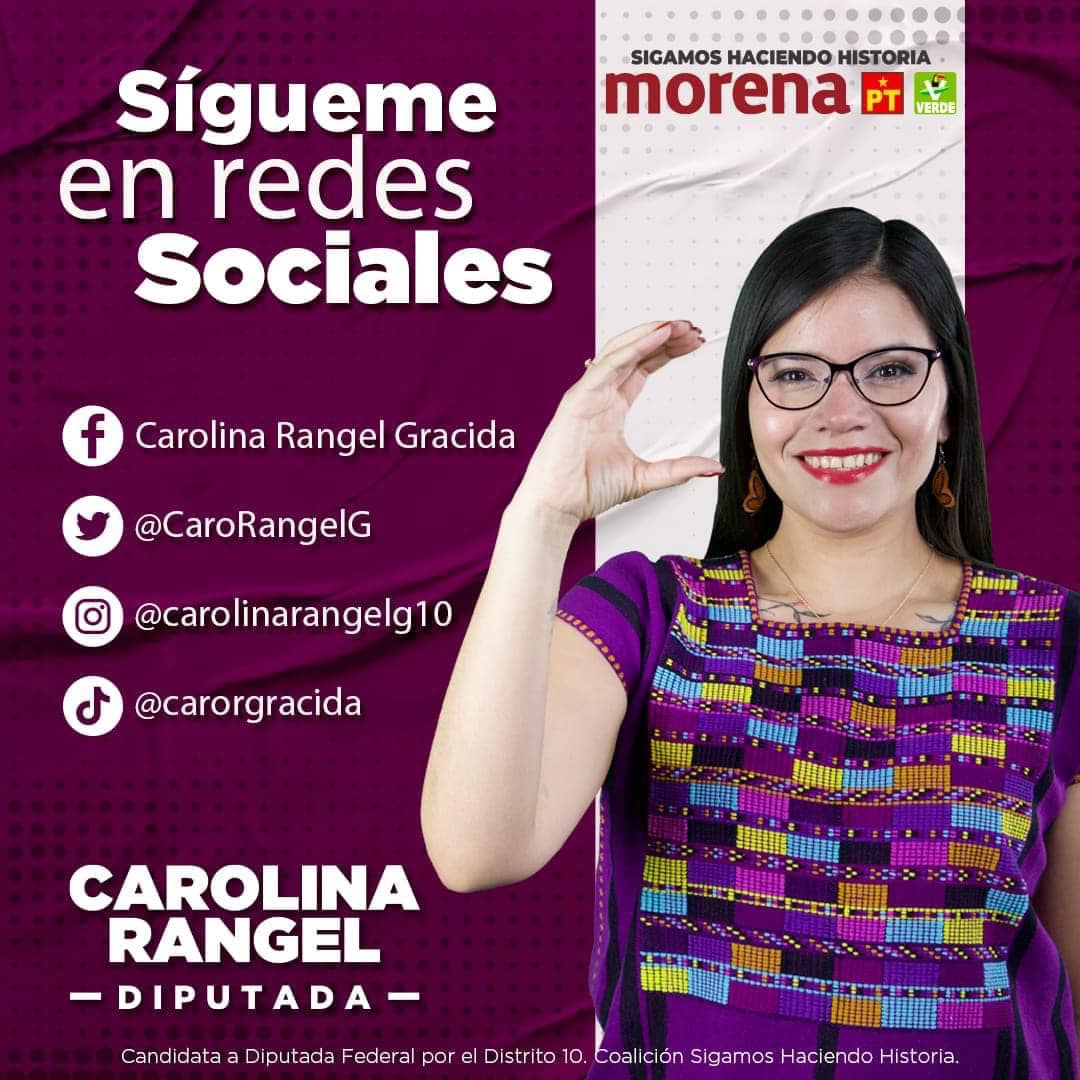 🔴| Te invito a seguir mis redes... - Carolina Rangel Gracida
