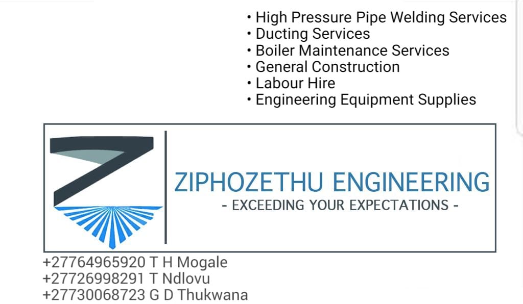 Ziphozethu Engineering - Pty Ltd | Emalahleni