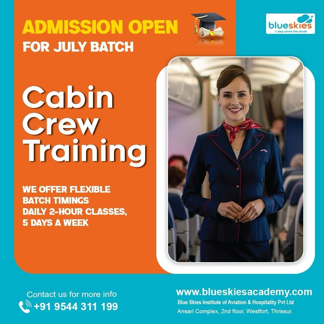 Blue - 🌟 Ready to fly high and achieve your dreams? Join our Cabin Crew ...