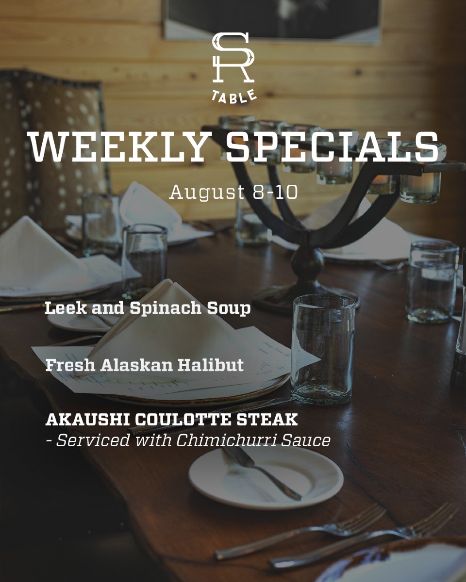 Serenity Ranch - This week at Serenity Ranch Table,...
