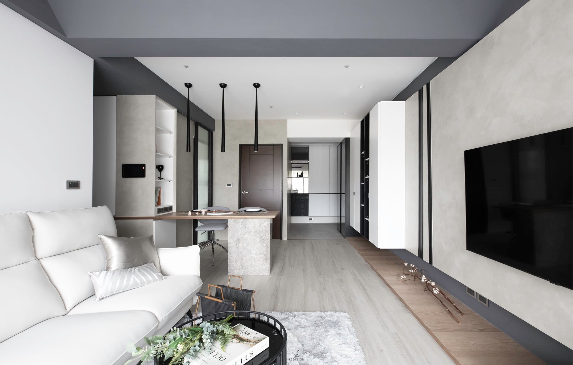 住宅空間 | 構線的執見 執著 場域和品味的交融... - 睿利設計 Rz Interior Design