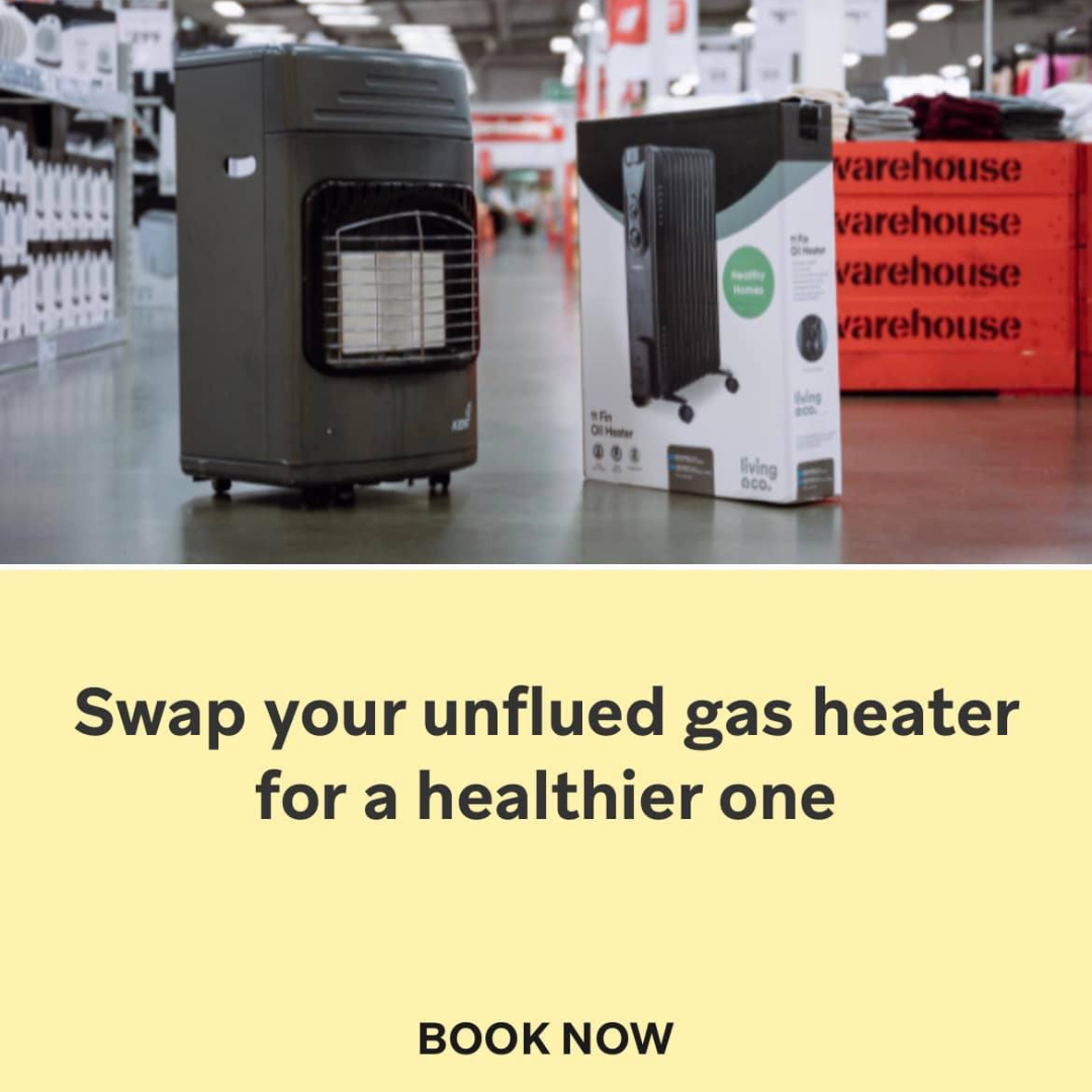 Brain Injury Hawke's Bay - Did you know that The Warehouse is running a  heater swap? If you have an unflued gas heater, you can take it into the  Warehouse and swap