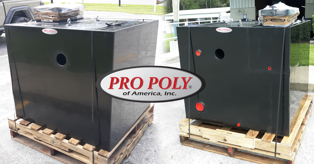 260 Gallon Water Tank with 10... - Pro Poly of America, Inc. | Facebook